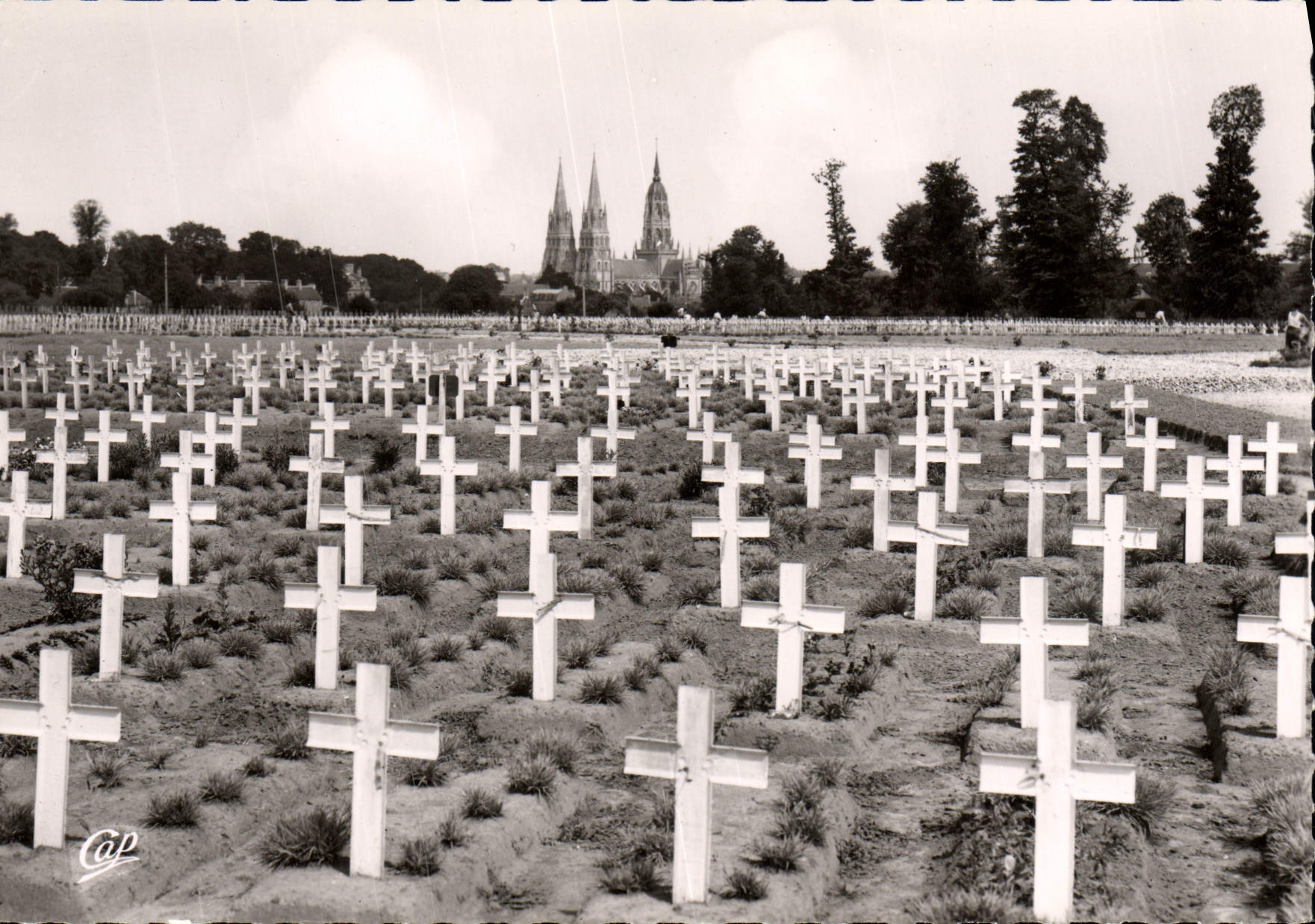 Cimetière Britannique de Bayeux — Cimetière britannique — C.A.P. Paris n° (51)