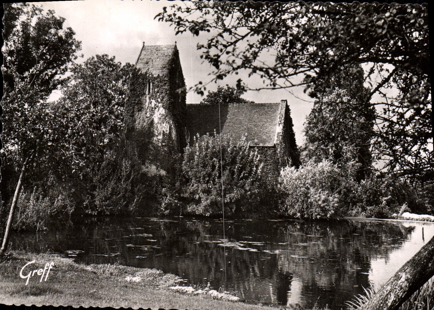 Chapelle de Criquèbeuf — VILLERVILLE-sur-MER (Calvados) — Éditions GREFF, n°1770