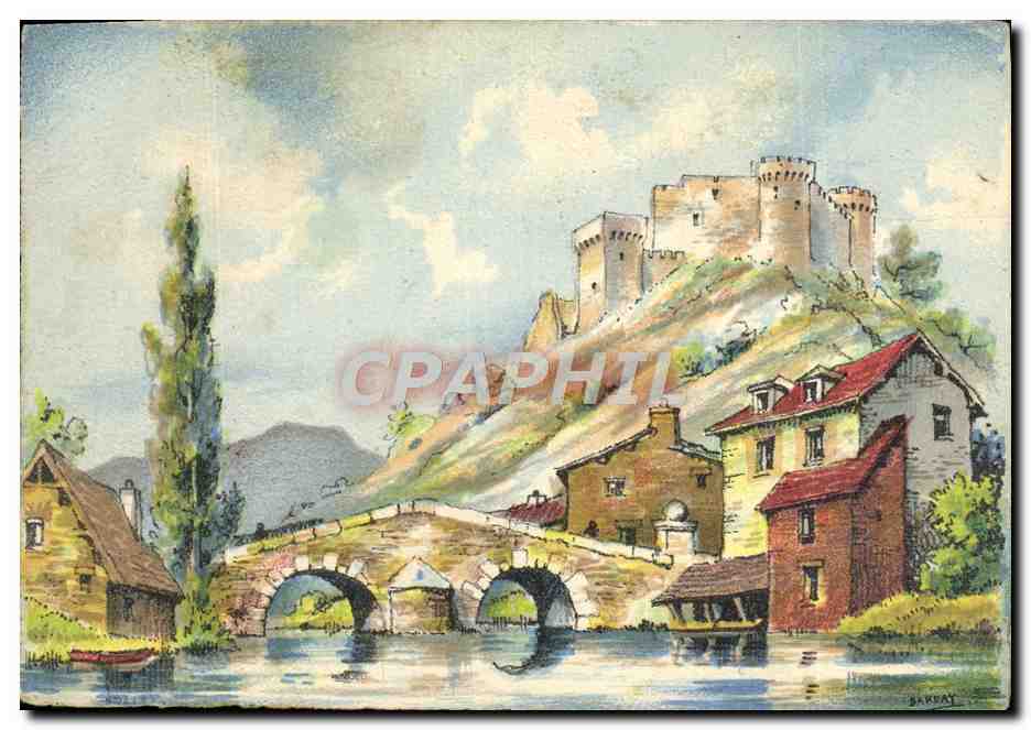 CPA Fantaisie Vue artistique Chateau