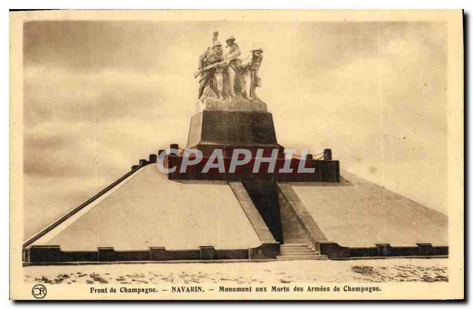 Front de Champagne — NAVARIN — Monument aux Morts des Armées de Champagne.