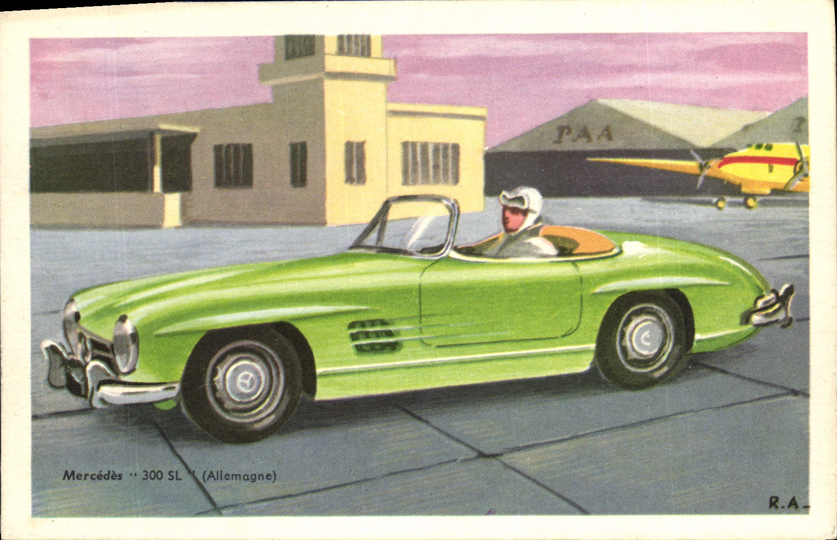 CPM Mercedes 300 SL Allemagne Automobile 