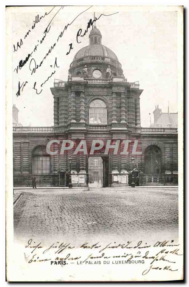 CPA Paris Le Palais Du Luxembourg