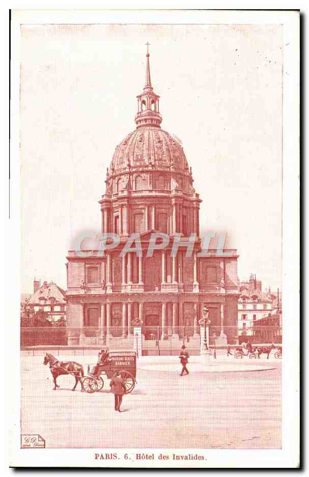CPA Paris Hotel Des Invalides