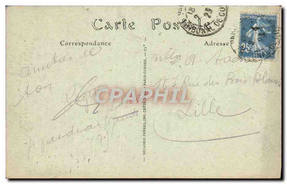 CPA Paris Le Dome De L'Hotel Des Invalides  — Rückseite