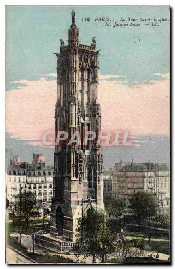 CPA Paris La Tour Saint Jacques 