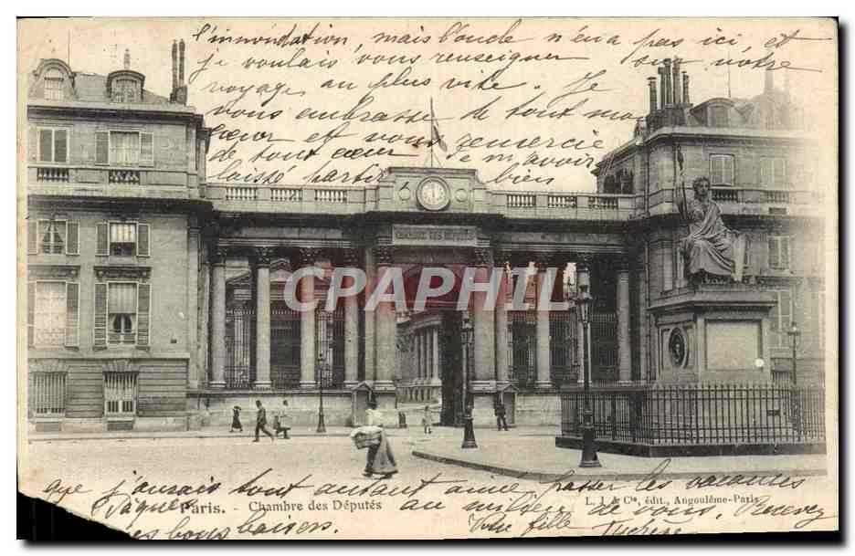 CPA Paris Chambre Des Deputes