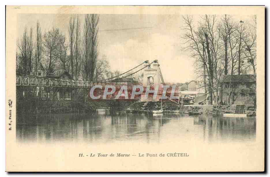 CPA Le Tour De Marne Le Pont De Creteil
