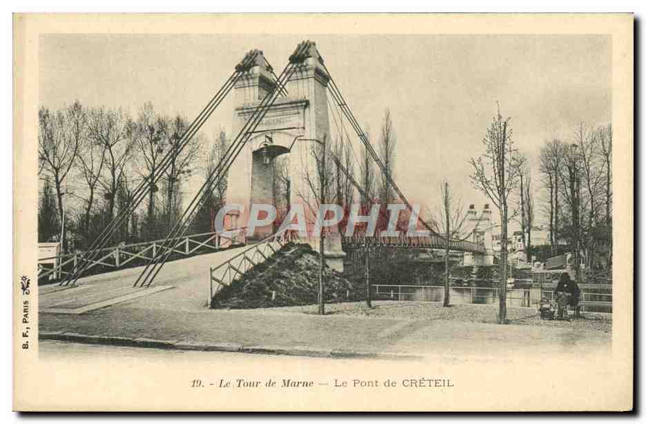 CPA Le Tour De Marne Le Pont De Creteil