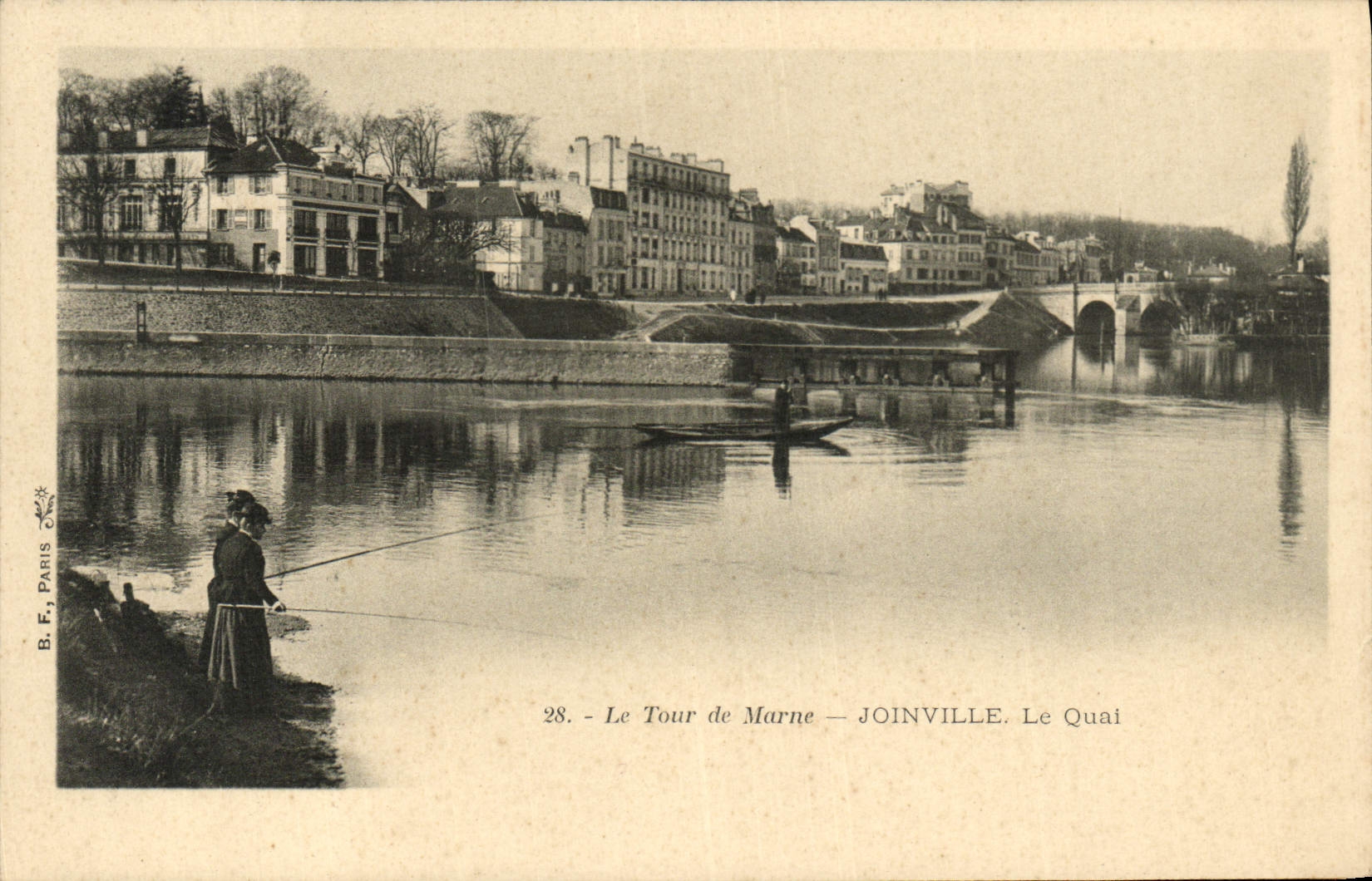 Le Tour de Marne — JOINVILLE. Le Quai — B.F. PARIS