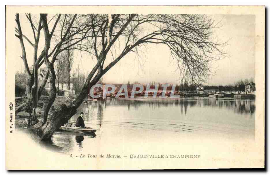 Le Tou de Marne — De JOINVILLE À CHAMPIGNY — B. F., PARIS