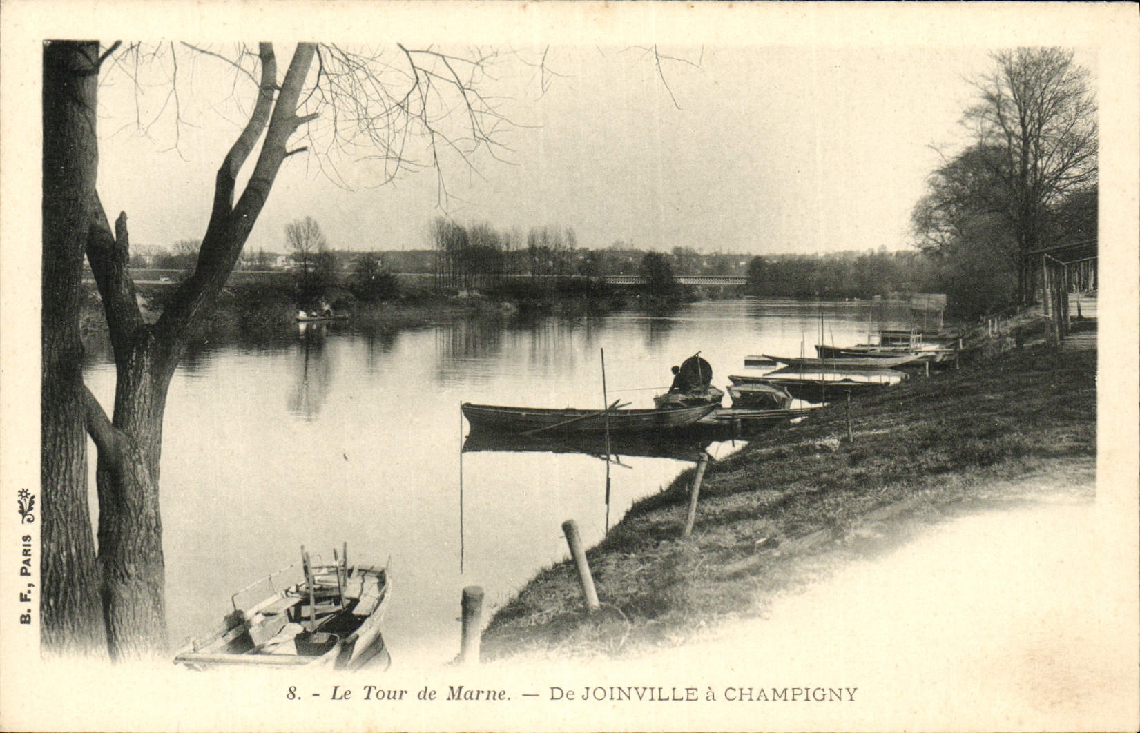Le Tour de Marne — De JOINVILLE à CHAMPIGNY — B. F., PARIS