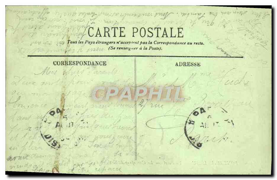 Fontainebleau — La Forêt — Le Carrefour de la Table du Roi — LL. — n°146 — Reverso