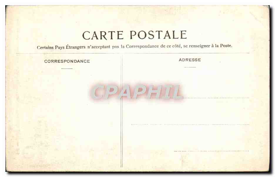 CPA Foret De Fontainebleau Barbizon Bilboquet Du Diable — Rückseite