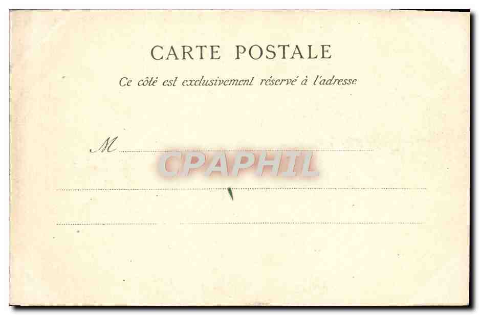 Fontainebleau — Porta d'Albergo del XVII secolo — editore anonimo, n° 64 — Verso