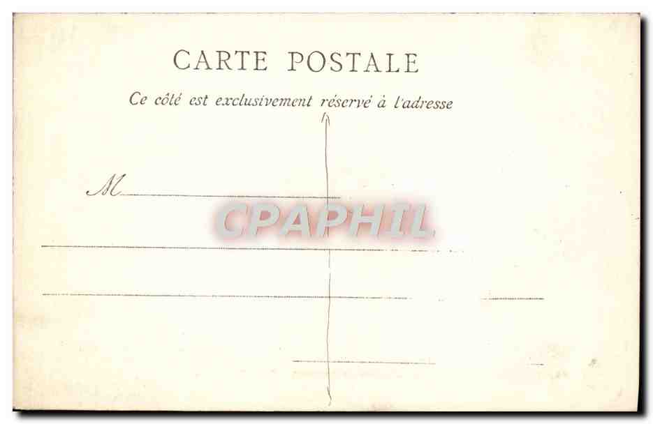 Forêt de Fontainebleau — Grotte du Serment — C.L.C. — n°114 — Verso