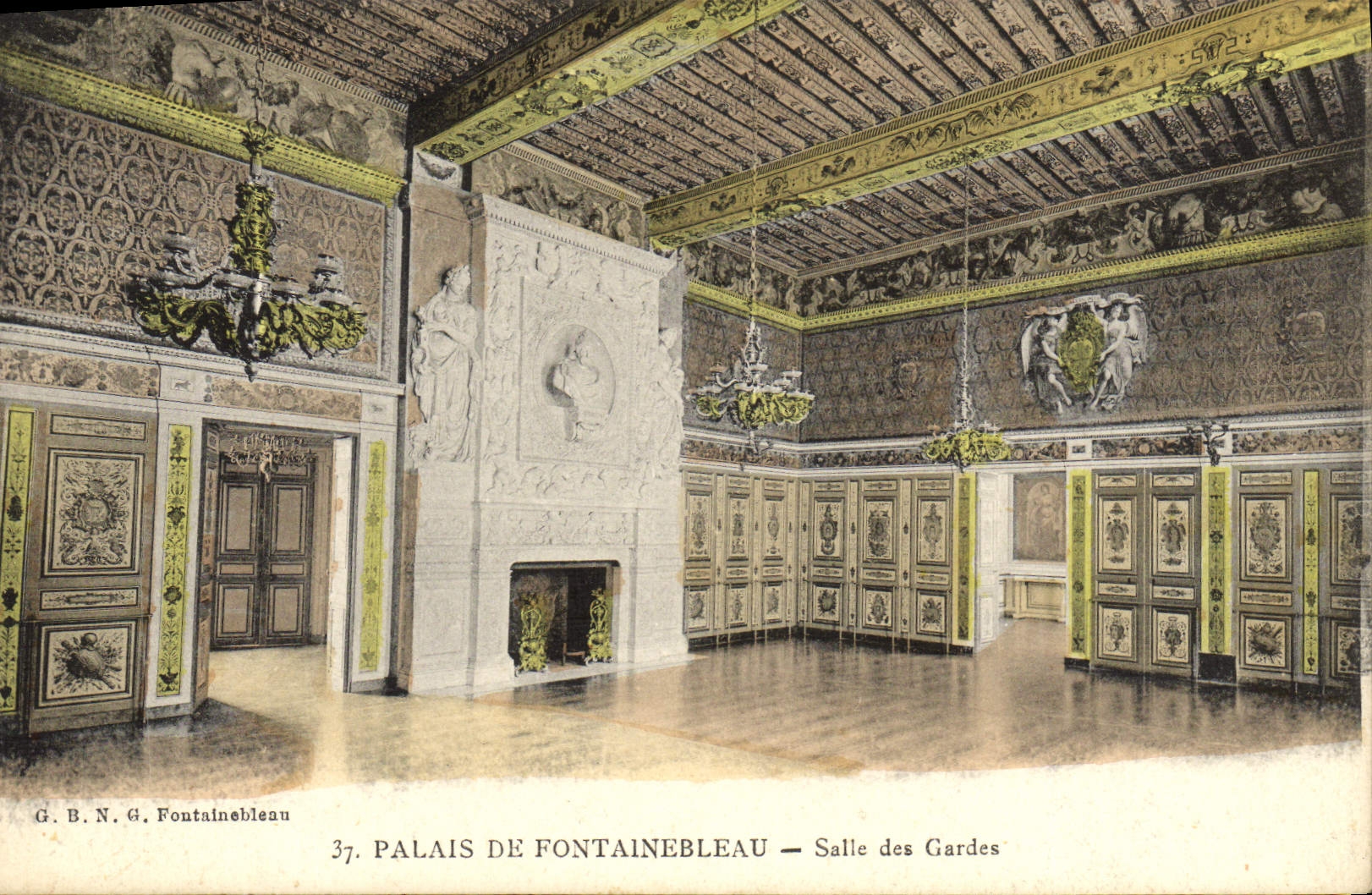 Palazzo di Fontainebleau — Sala delle Guardie — G.B.N.G. Fontainebleau, n°37