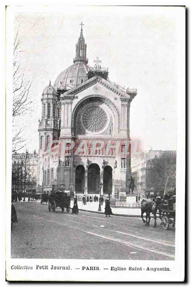 CPA Petit Journal Paris Eglise Saint Augustin