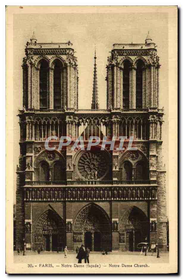 CPA Paris Notre Dame Notre Dame 