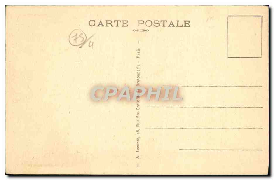 CPA Paris Notre Dame Notre Dame  — Rückseite