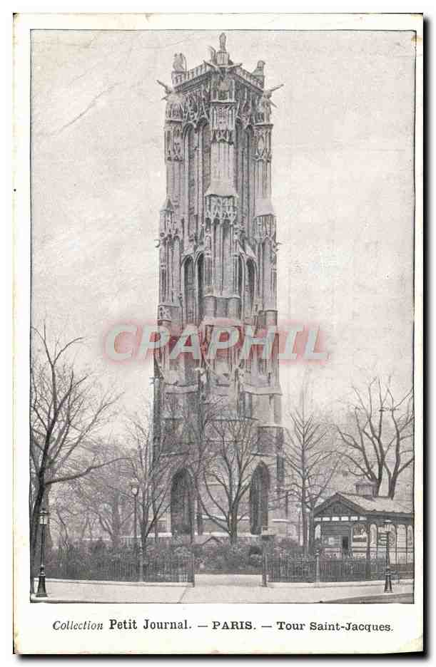 CPA Petit Journal Paris Tour Saint Jacques