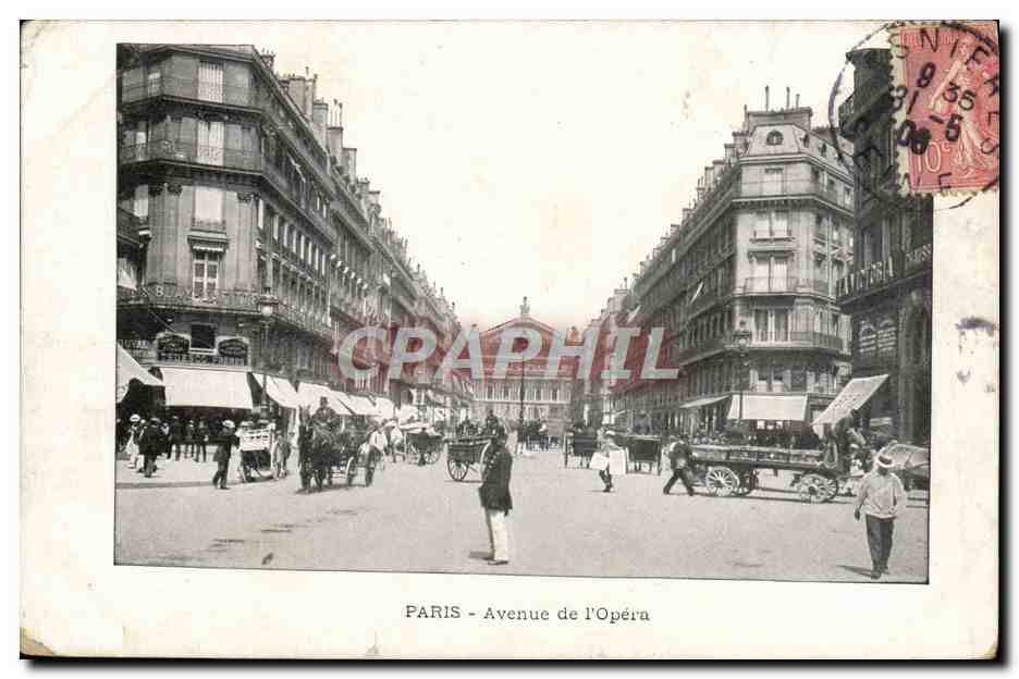 CPA Petit Avenue De l'Opera