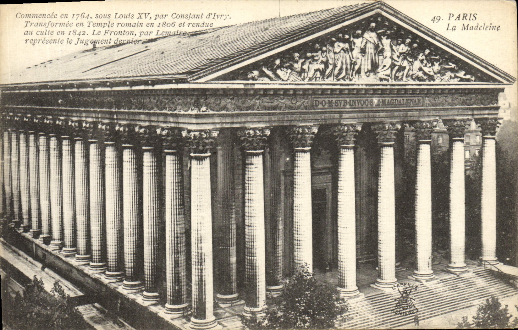 CPA Petit La Madeleine