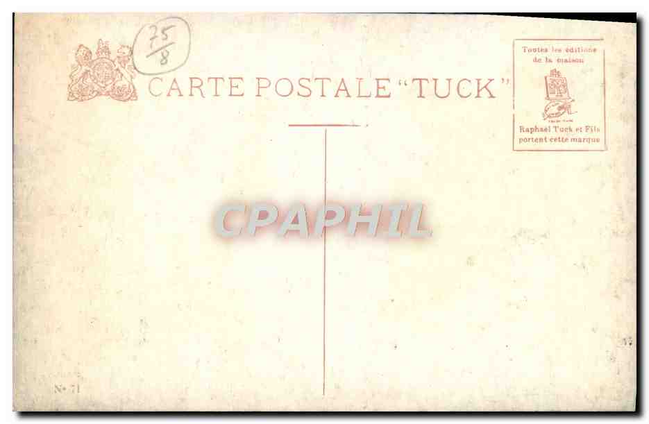 CPA Paris Eglise Et doule De La Madeleine — Rückseite