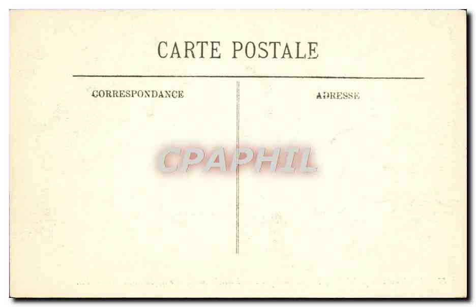 CPA Inondations De Paris Hotel Terminus Et Gare Saint Lazare — Rückseite