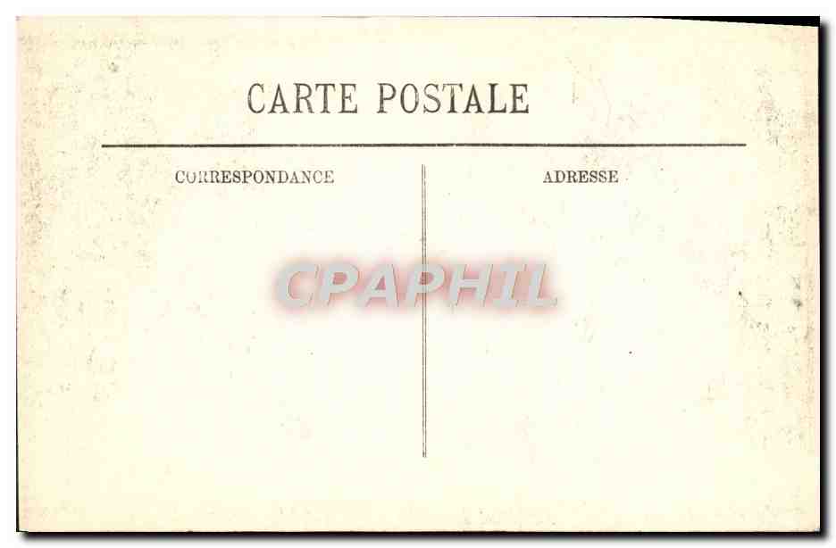 CPA Inondations De Paris Passerelle Boulevard Haussmann  — Rückseite