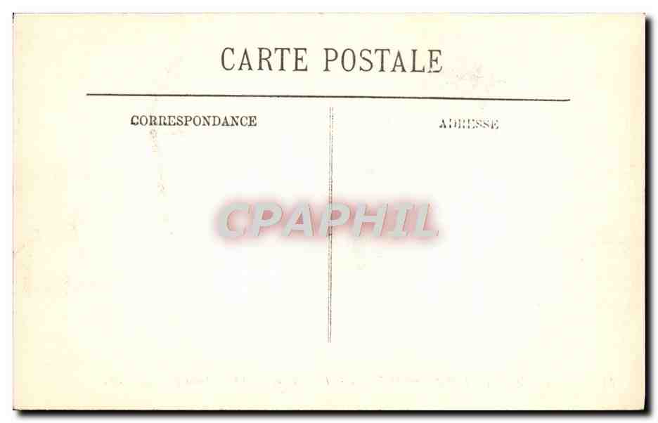 CPA Inondations De Paris Hotel Terminus Et Gare Saint Lazare — Rückseite