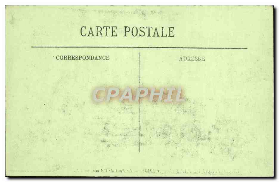 CPA Inondations De Paris Le Pont De l'Alma — Rückseite