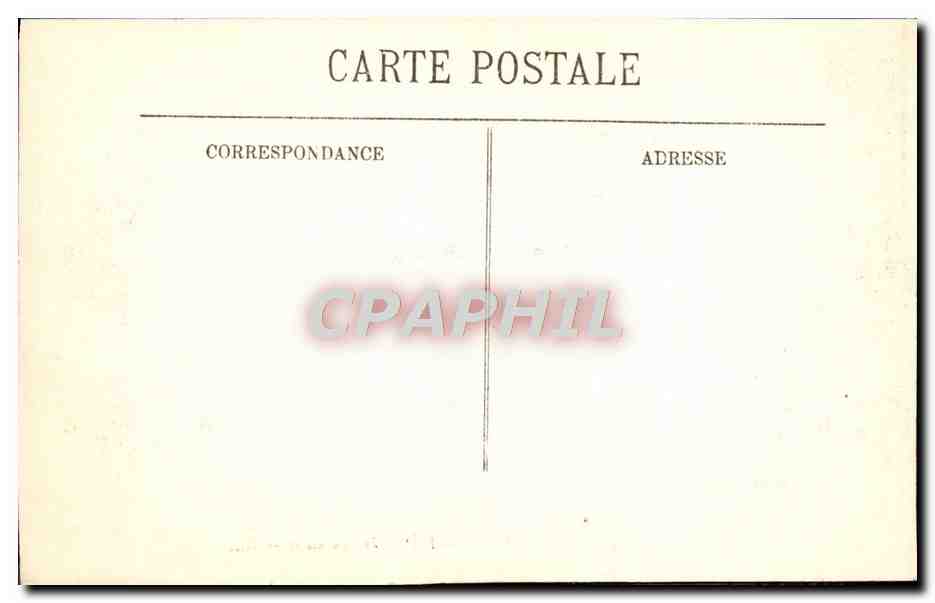CPA Inondations De Paris Pont De La Tourelle — Rückseite