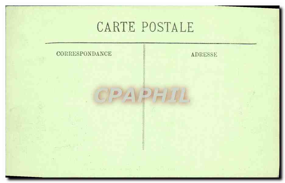CPA Inondations De Paris Le Pont Du Change — Rückseite