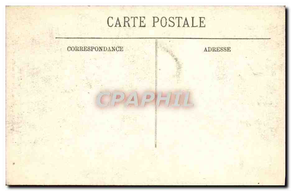 CPA Inondations De Paris La Rue Rouelle Demenagement  — Rückseite