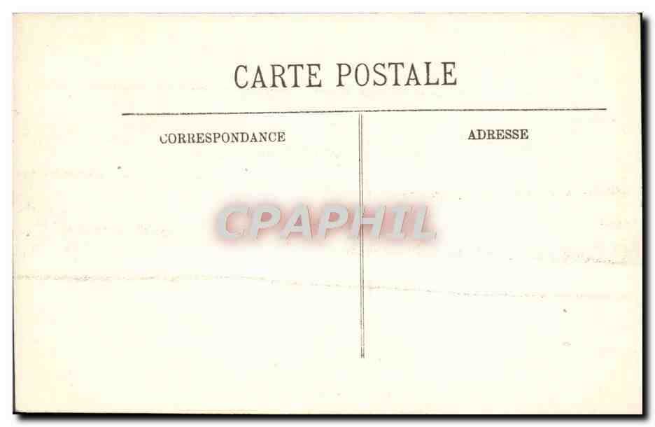CPA Inondations De Paris Le Pont D'Iena — Rückseite