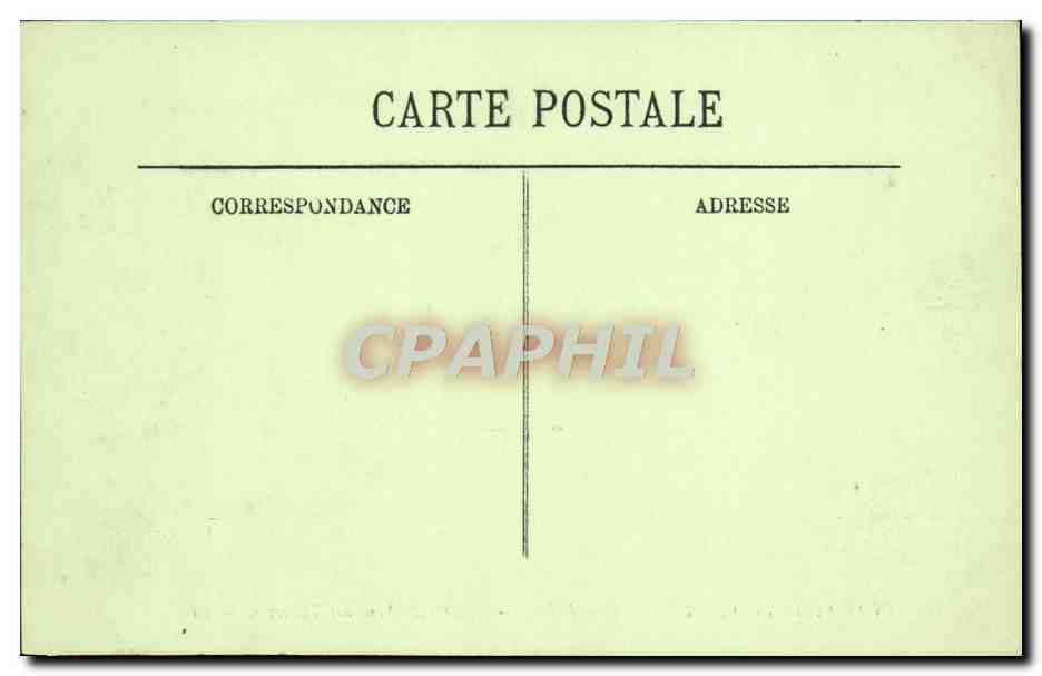 CPA Inondations De Paris Les Degats Quai Des Tuileries — Rückseite