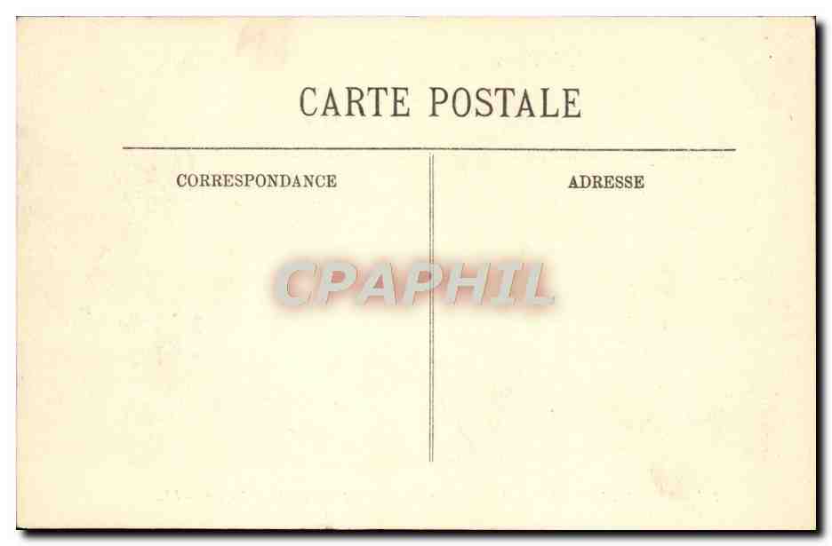 CPA Inondations De Paris A La Gare Saint Lazare — Rückseite