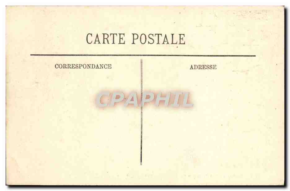 CPA Inondations De Paris La Rue Jean Goujon — Rückseite