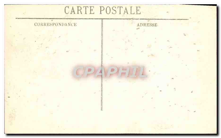 CPA Inondations De Paris La Rue De La Pepiniere — Rückseite