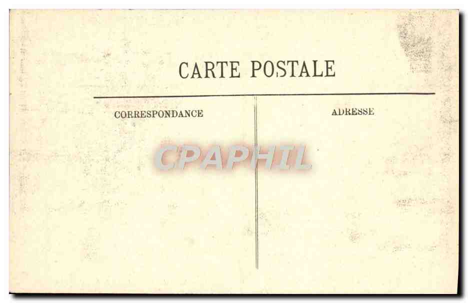 CPA Inondations De Paris Gare Saint Lazare Et Place De Rome — Rückseite