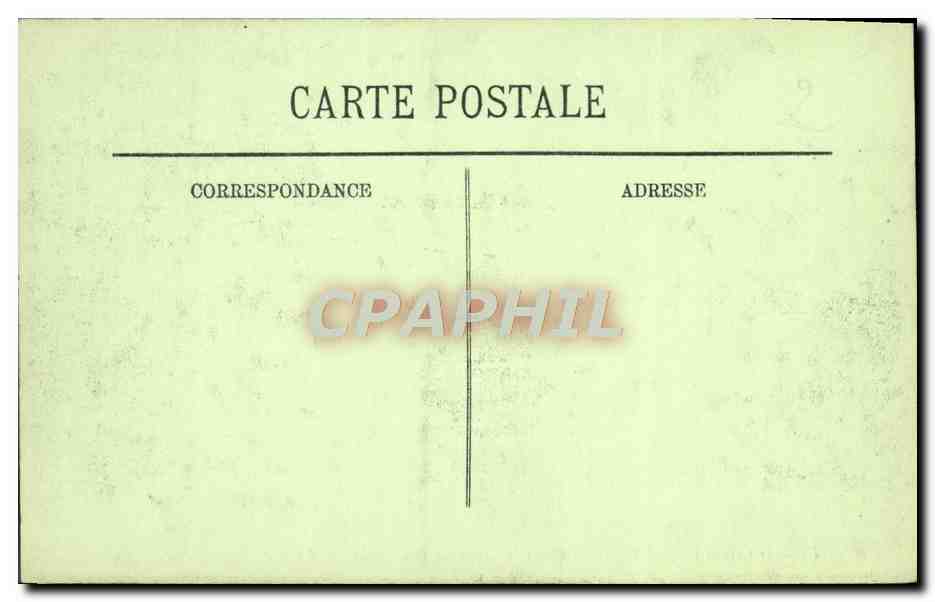 CPA Inondations De Paris Le Pont Royal — Rückseite