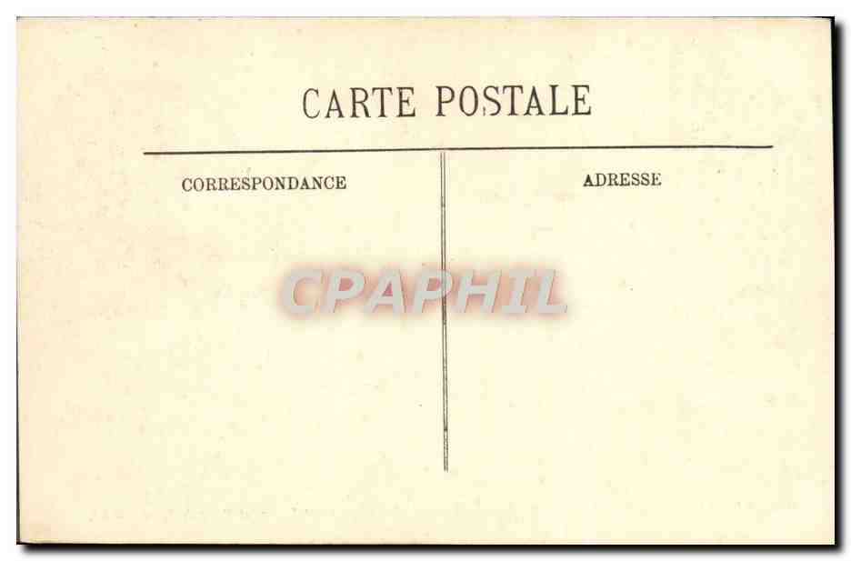 CPA Inondations De Paris Gae Saint Lazare Et Place De Rome — Rückseite