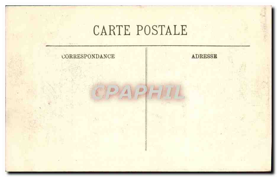 CPA Inondations De Paris La Gare Des Invalides — Rückseite