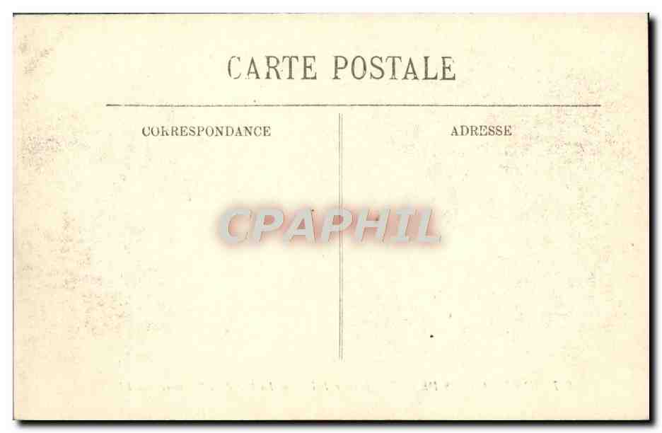 CPA Inondations De Paris La Rue De La Pepiniere — Rückseite