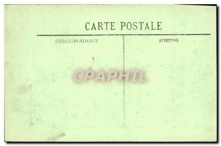 CPA Inondations De Paris Pont De La Concorde — Rückseite
