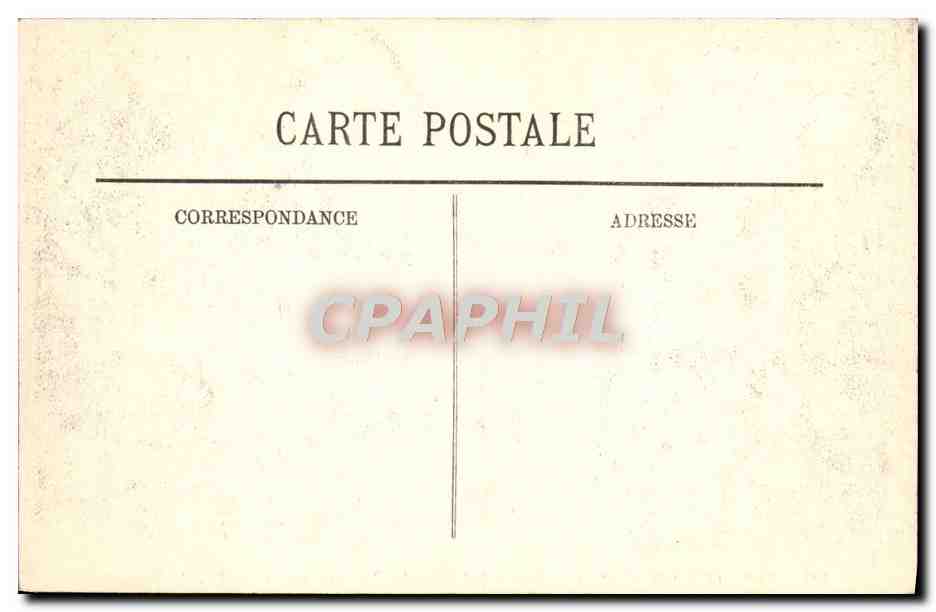 CPA Inondations De Paris La Rue Jean Goujon — Rückseite
