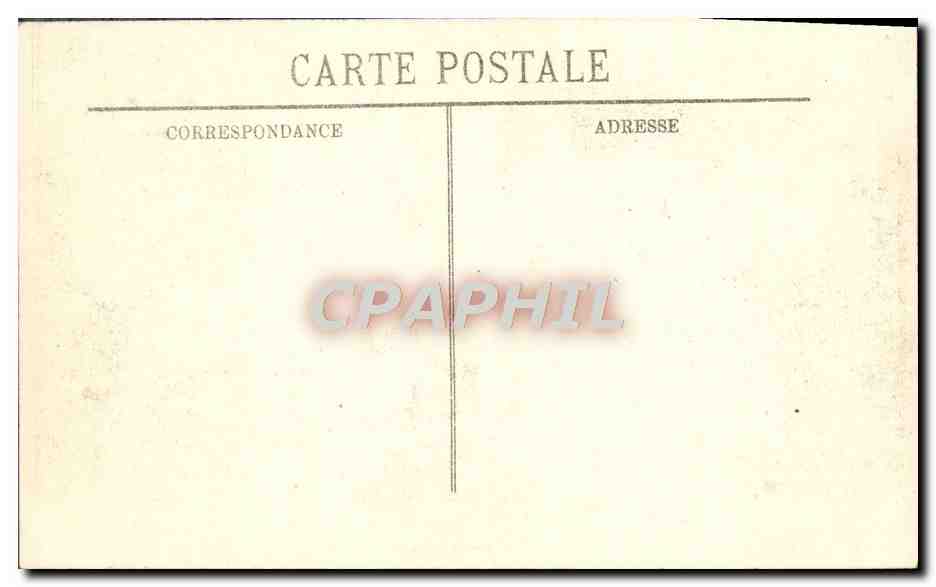 CPA Inondations De Paris Quai Conti — Rückseite