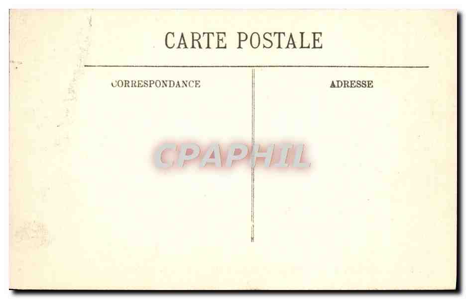 Überschwemmungen in Paris (Januar 1910) — La Rue du Haut-Pavé — LL. — Rückseite