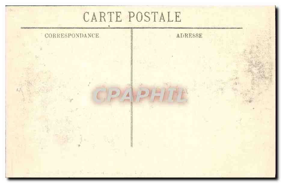 CPA Inondations De Paris Aux Champs Elysees Restaurant Ledoyen — Rückseite