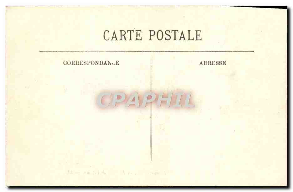 CPA Inondations De Paris Le Pont De l'Alma — Rückseite